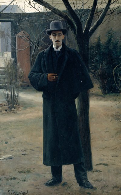 Ritratto di Miquel Utrillo da Santiago Rusiñol